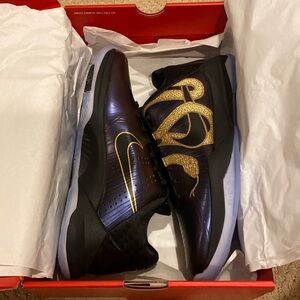 Nike Kobe V 5 protro year of the mamba eggplant M size 10